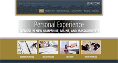 Desktop Screenshot of bosenandassociates.com